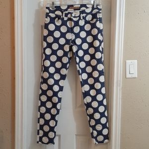 Rebecca minkoff Dot  print Thompson twill jeans 27
